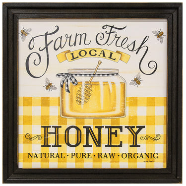 Farm Fresh Honey Framed Print, 12
